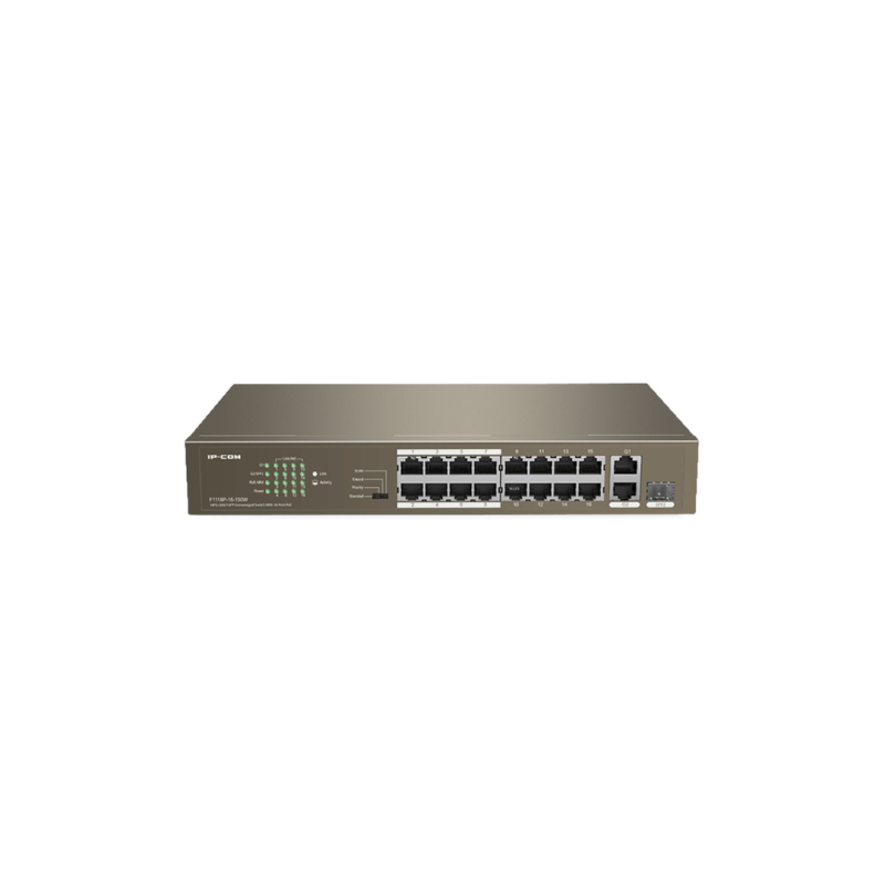 Switch IPCOM 16 Ports Gigabit PoE+ 150W