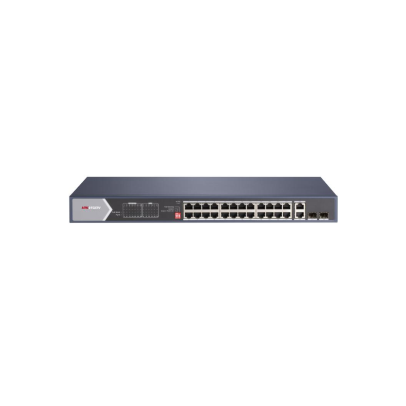 Switch Hikvision 24 Ports Gigabit PoE