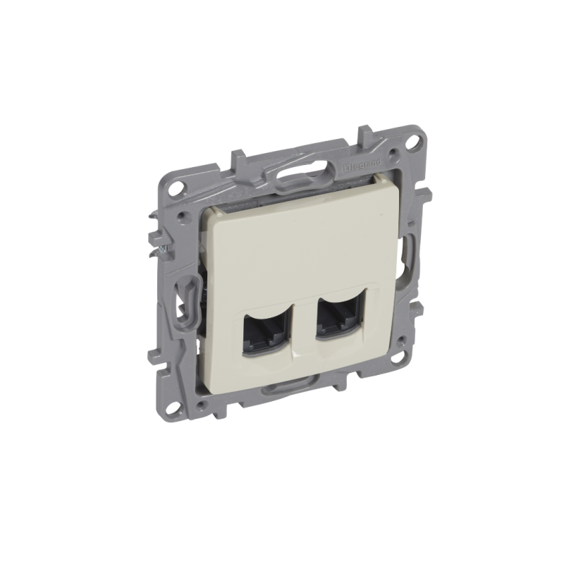 Prise Informatique CAT 6 Castrée 2P Legrand